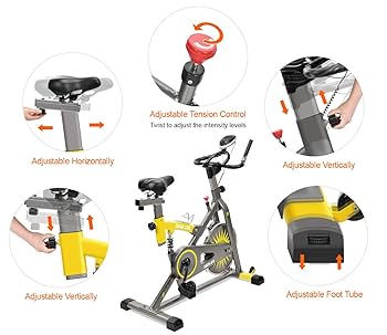 Amazon.co.jp: IDEER LIFE エクササイズバイク 屋内サイクリング