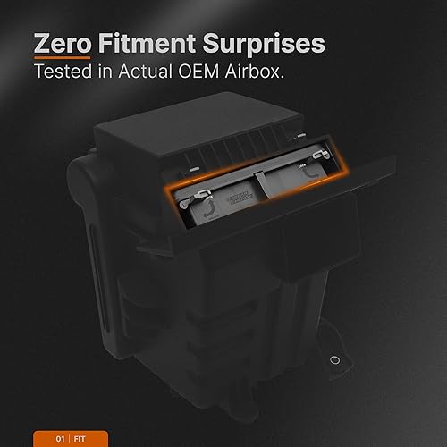 Miniatura 2 de Spearhead MAX THRUST - Filtro de aire para motor, para vehículos de bajo y alto kilometraje, aumenta la potencia y mejora la aceleración