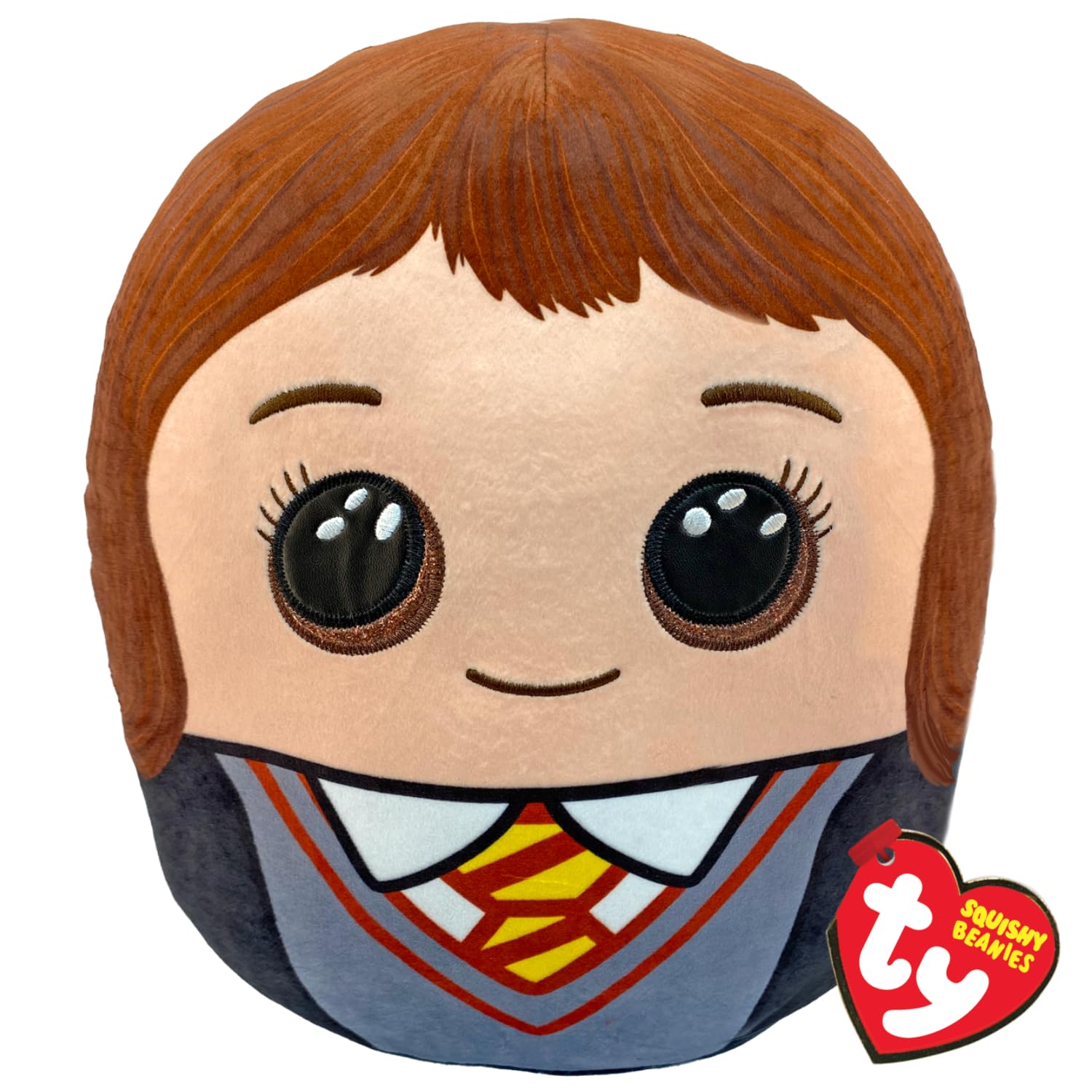 TY Hermoine - Harry Potter 14" Squishy Beanie | Soft Plush Toy for Kids | Collectible Cuddly Teddy Baby Stuffed Plushies