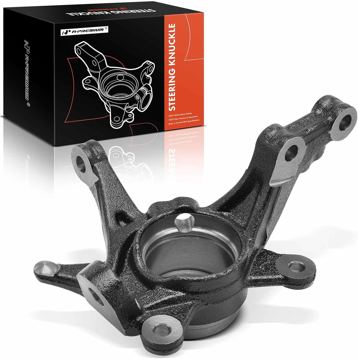 A-Premium Front Left Suspension Steering Knuckle Compatible with Dodge Attitude 2014, Hyundai Accent 2014-2017, Driver Side