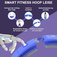 Sonkoloro Smart Hoop Fitness Karika Súlycsökkentéshez, Számláló és Masszázs Gombokkal 4