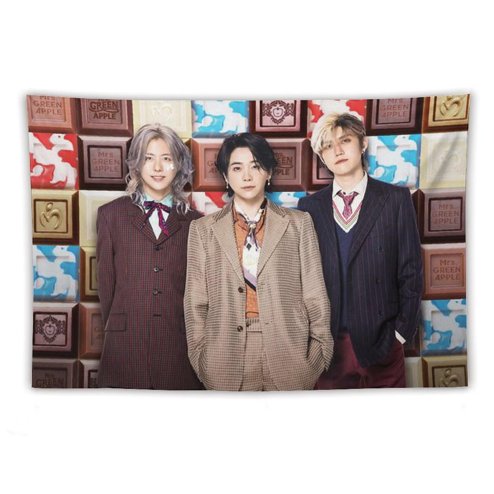 Amazon.co.jp: ミセス・グリーン・アップル (7) タペストリー 絵画