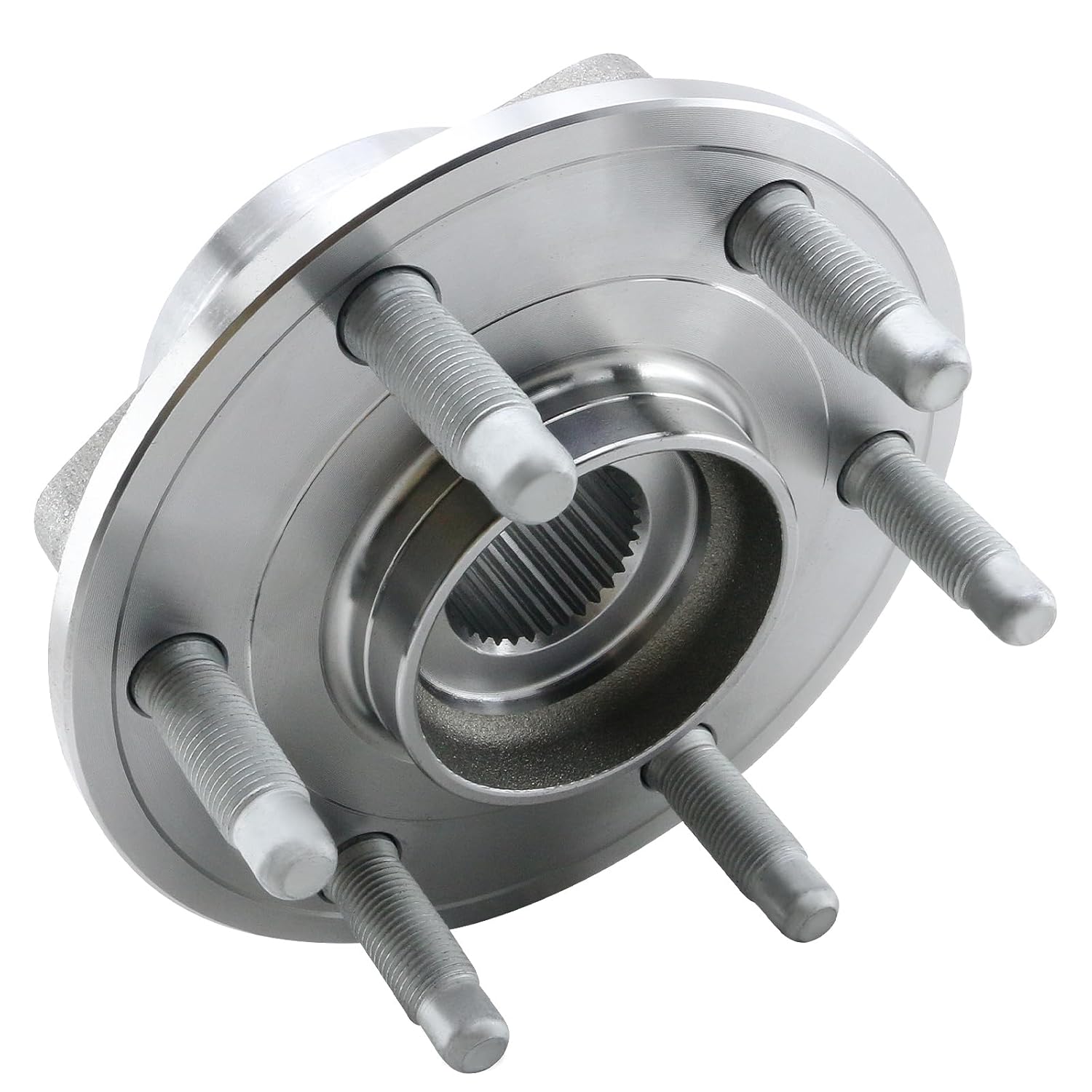 Front/Rear Wheel Bearing and Hub Assembly 513277 Compatible with for 09-17 Chevy Traverse, 08-17 Buick Enclave, 07-16 GMC Acadia, 2017 Acadia Limited, 07-10 Saturn Outlook, 6-Lug, 22756832