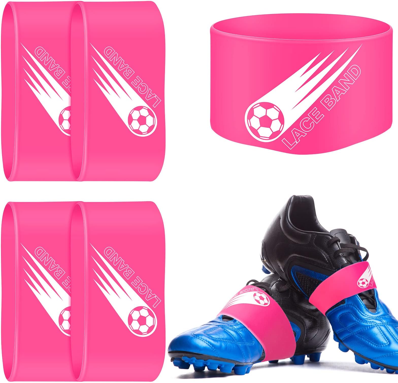 Patelai Soccer Lace Band Cleat Cover Youth Adult