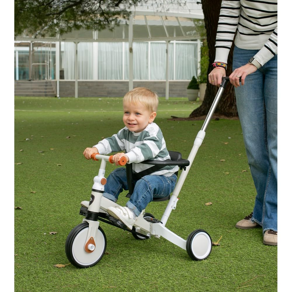 Interbaby Norby: 5 in 1 Dreirad und Laufrad mit Verdeck, 1 bis 5 Jahre