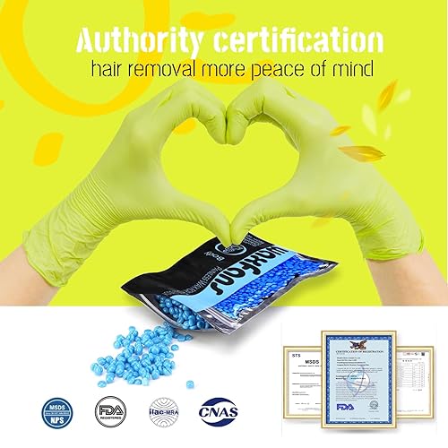 Miniatura 2 de Cuentas de cera, cuentas de cera para depilación de 1.1 libras, cuentas de cera dura facial y cera de cejas, aclaran la cara (paquete de 4)