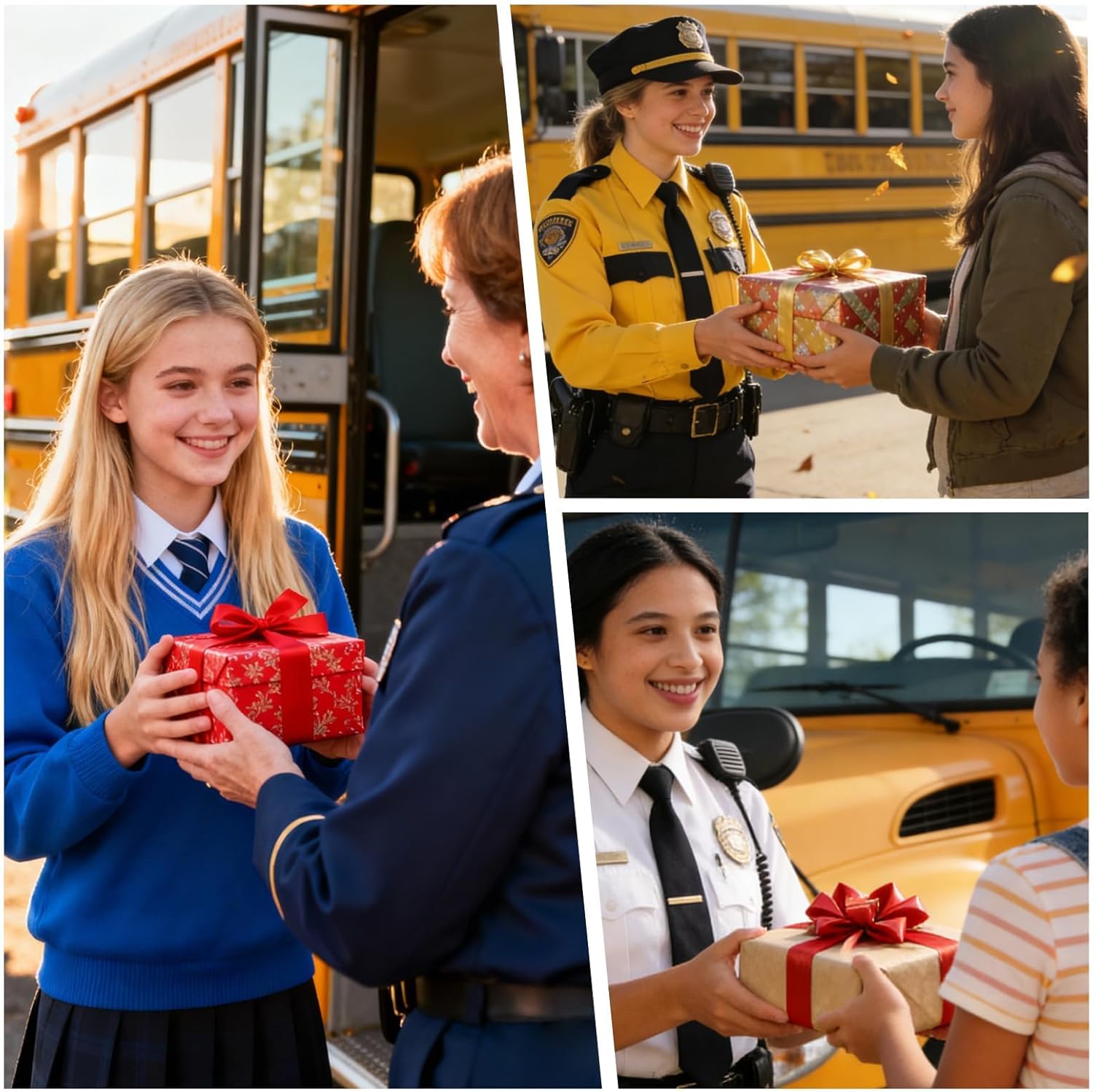 Bus Driver Gifts for Women, 4pcs Gift Set for Schoolbus Lovers, Bus Drivers Thank You Presents With Funny Novelty Socks - Image 2