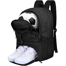 <span>Goloni Soccer Backpack Bag with Separate Ball &amp; Cleat Shoe Compartment,Sports Gym Backpack for Teen Girls Boys Men Women Kids</span>