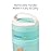 Whiskware Stackable Snack Containers for Kids and Toddlers, 3 Stackable Snack Cups for School or Travel, Mermaid (Pack of 1)