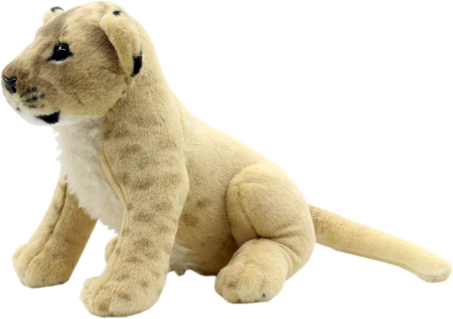 Tigres Creativos Muñeco De Peluche Juguetes Lindos Realistas Para Decoración Marrón Sunnimix