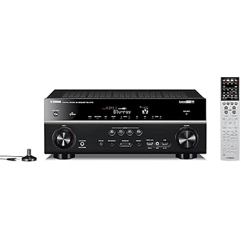 YAMAHA RX-V767 AVレシーバー 説明書・純正リモコン付 YAMAHA RX-V767 AVレシーバー 説明書・純正リモコン付