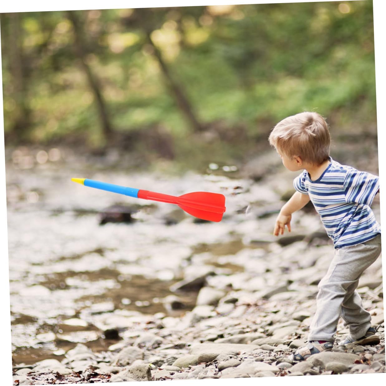 BESPORTBLE 2Pcs Soft Plastic Training Javelin for Lightweight Safe Throwing Equipment for Beginner Athletics Practice Outdoor Training Supplies 2pcs