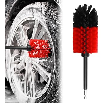 Auto Felgenb rste f r Akkuschrauber Alufelgen Felgenreiniger B rste Wheel Brush zur Bohrmaschine - Reifenb rste f r Eine Schnelle & M helose Reinigung bis tief ins Felgenbett Kratzfreie W schen