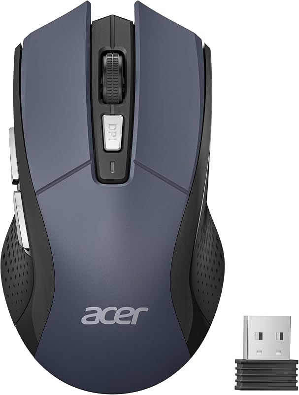 Acer Ergonomic Wireless Mouse 4000 DPI Ambidextrous Mouse 2.4GHz
