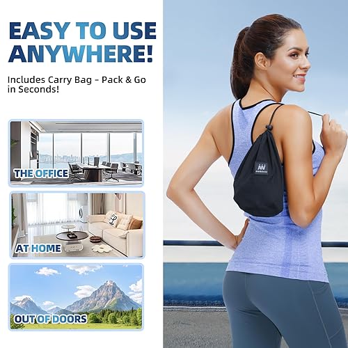 Miniatura 7 de Correa elástica para pies y pantorrillas para fascitis plantar, espolones de talón, caída de pie, tendinitis de Aquiles e isquiotibiales. Correa