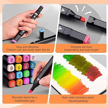 Amazon | Touchbool デュアルチップマーカーセット グラフィック Amazon | Touchbool デュアルチップマーカーセット グラフィック