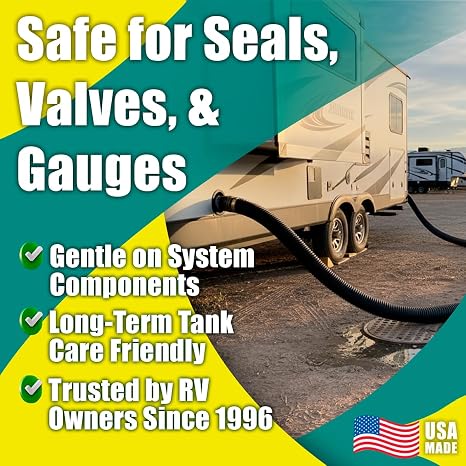 Green Pig Motorhome Accessories Must Have - Commercial Strength RV and Marine Holding Tank Treatment, Breaks Down Waste, 12 Dissolvable Tablets (65C)