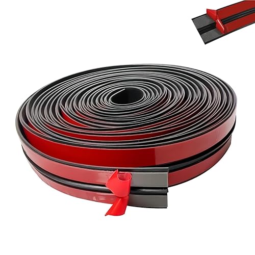 16.4Ft T Shape Sunroof Sealing Strip Windshield Rubber Seal Car