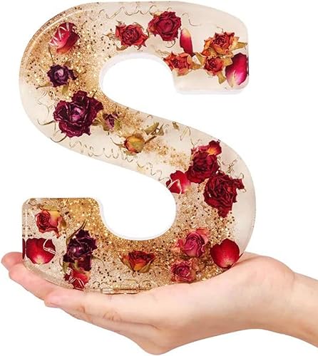 Miniatura 4 de Letras grandes del alfabeto de 7 pulgadas, moldes de resina con luz LED gigante, epoxi fresco para poner en base de madera, moldes de silicona,