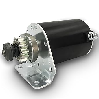 5777 Steel Gear Starter 14-Teeth Replacement for Briggs & Stratton 593934 693551 Craftsman Lawn Mower Tractor John Deere L100 D105 Cub Cadet LT1018 14.5 17 18 18.5 19HP LG693551 33R777