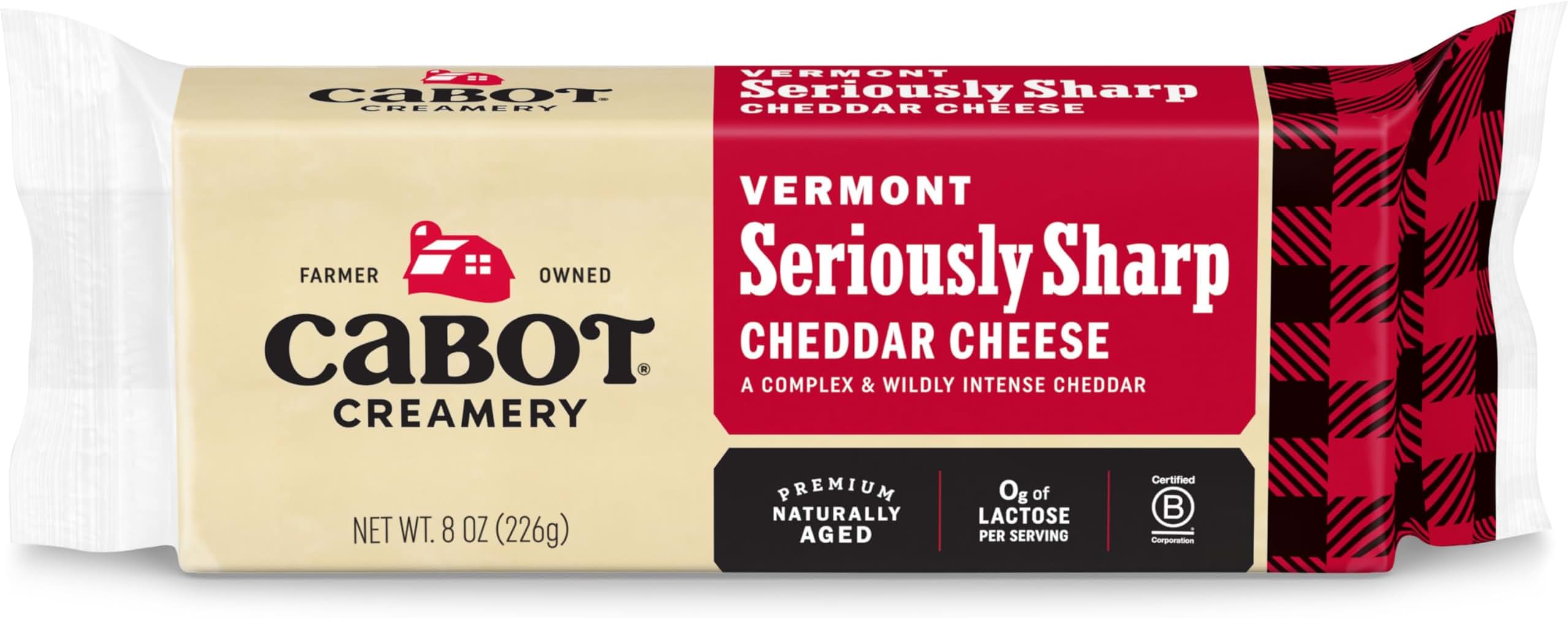 Cabot Seriously Sharp Cheddar Cheese