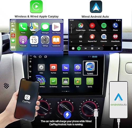 Miniatura 2 de Android 10 Double Din Car Stereo for Mazda 3 2004-2009 with 9 Inch Touchscreen Radio Built-in Wireless CarplayAndroid