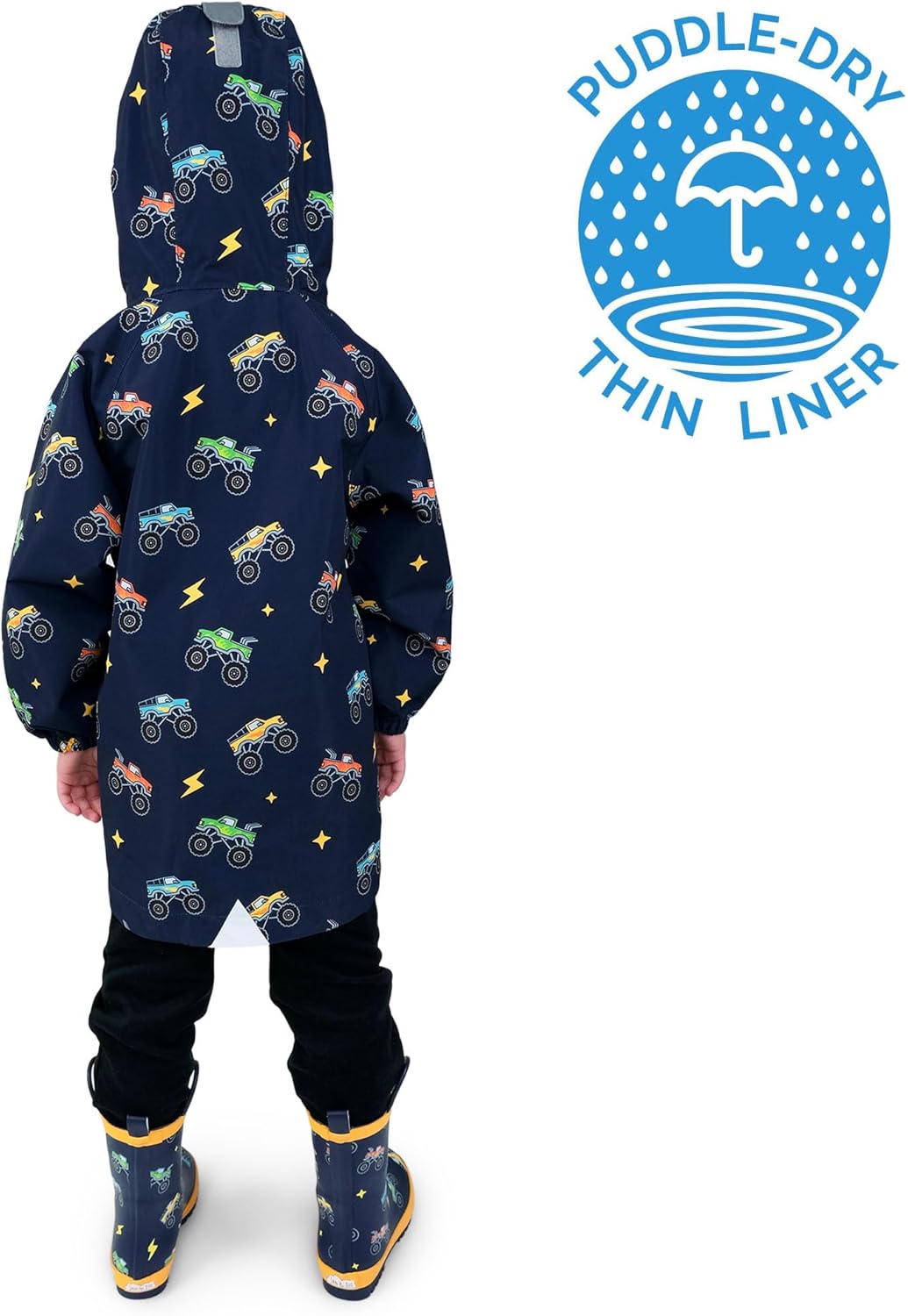 JAN & JUL Waterproof Rain Jacket, Raincoat for Kids