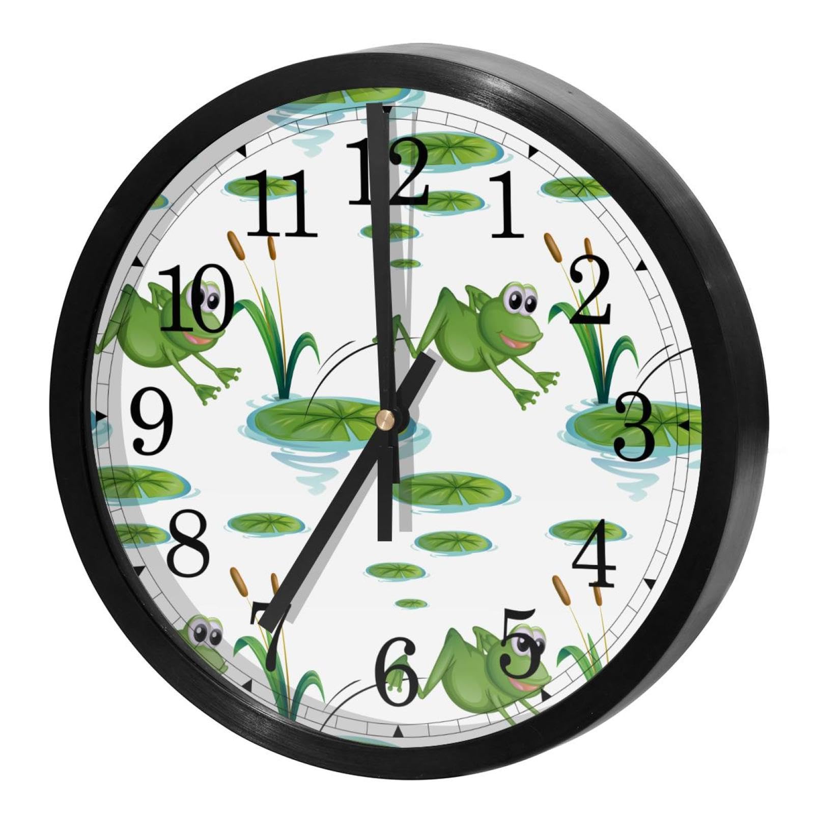 Horloge murale anti-bruit pour chambre et bureau sans aucun tic-tac