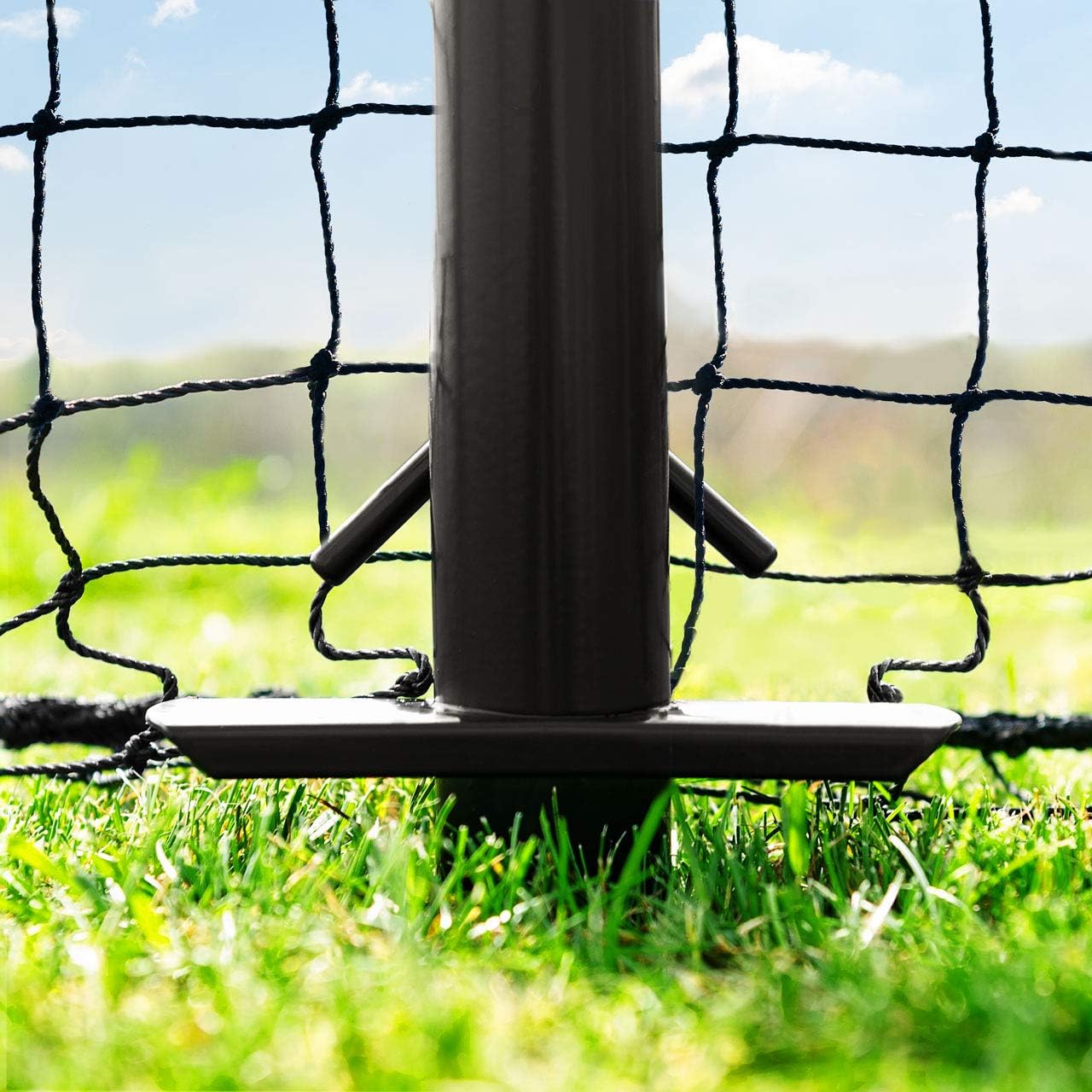 FORTRESS Backyard Cricket Net [4 Sizes] - Steel Pole Backstop Net