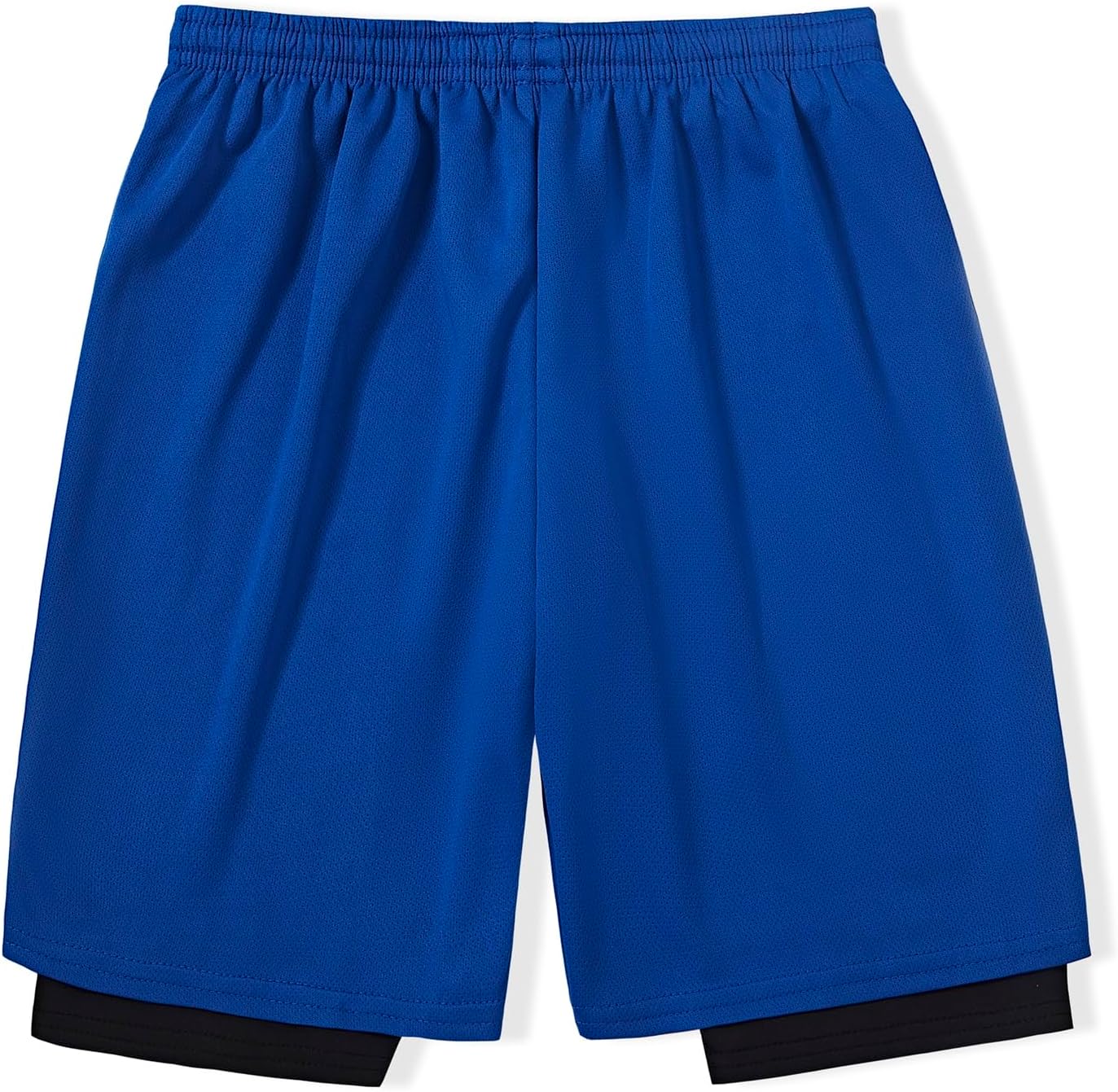 DANI CHINS Boys 2 in 1 Athletic Active Shorts Sports Running Quick Dry Breathable Compression Shorts - Image 4