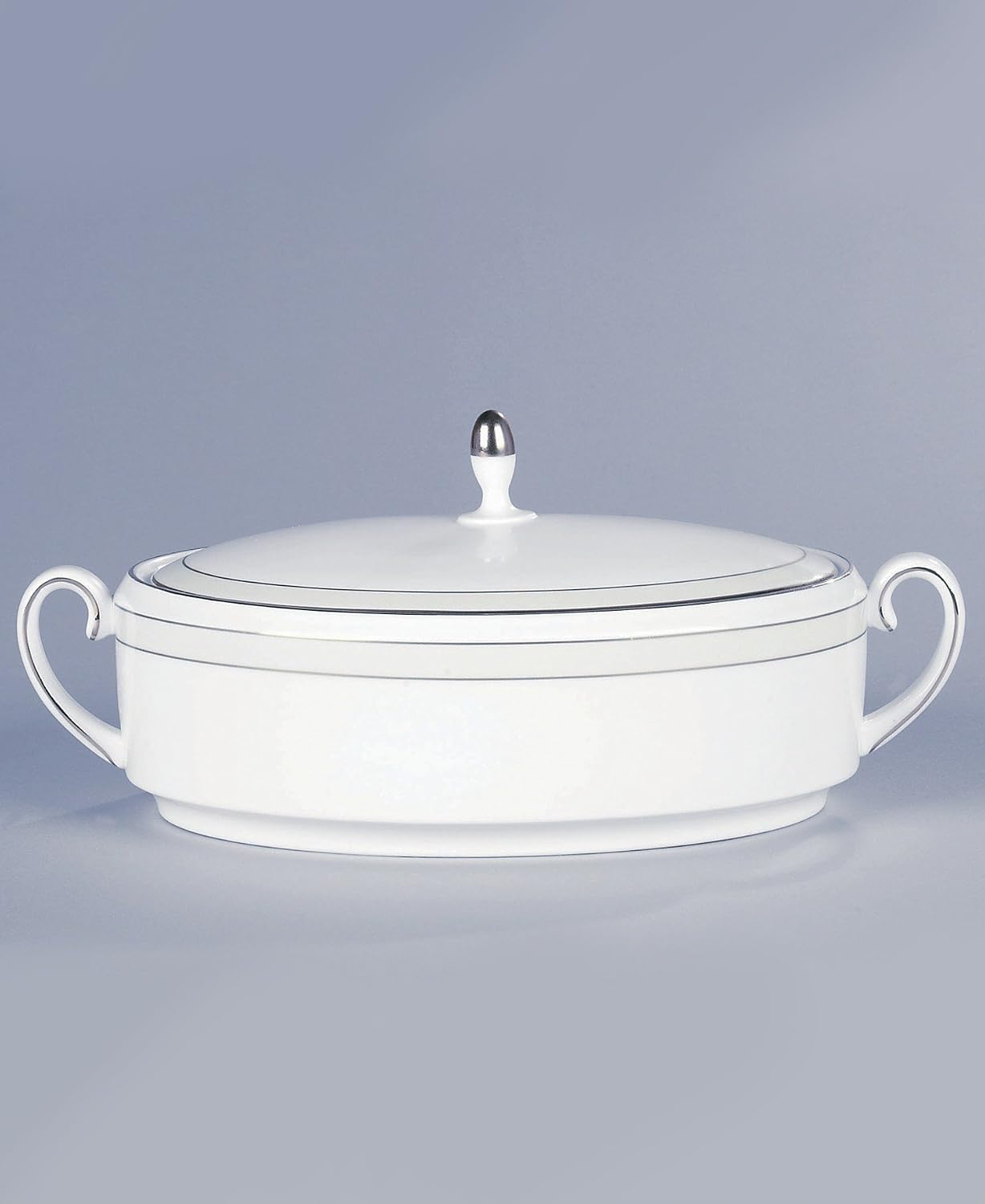 Vera Wang by Wedgwood Pink Duchesse 1.5-Quart Covered Vegetable