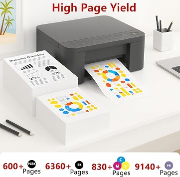 280 281 XXL Ink Cartridges 10 Pack Replacement for Canon PGI 280XXL CLI 281XXL for Cannon 280XL 281XL for TR8620a TR8600 TR8622a TR8520 TS9521c TR7520 TS9120 TR8622 TS9520 TS6220 TS6320 TS702a TR8500