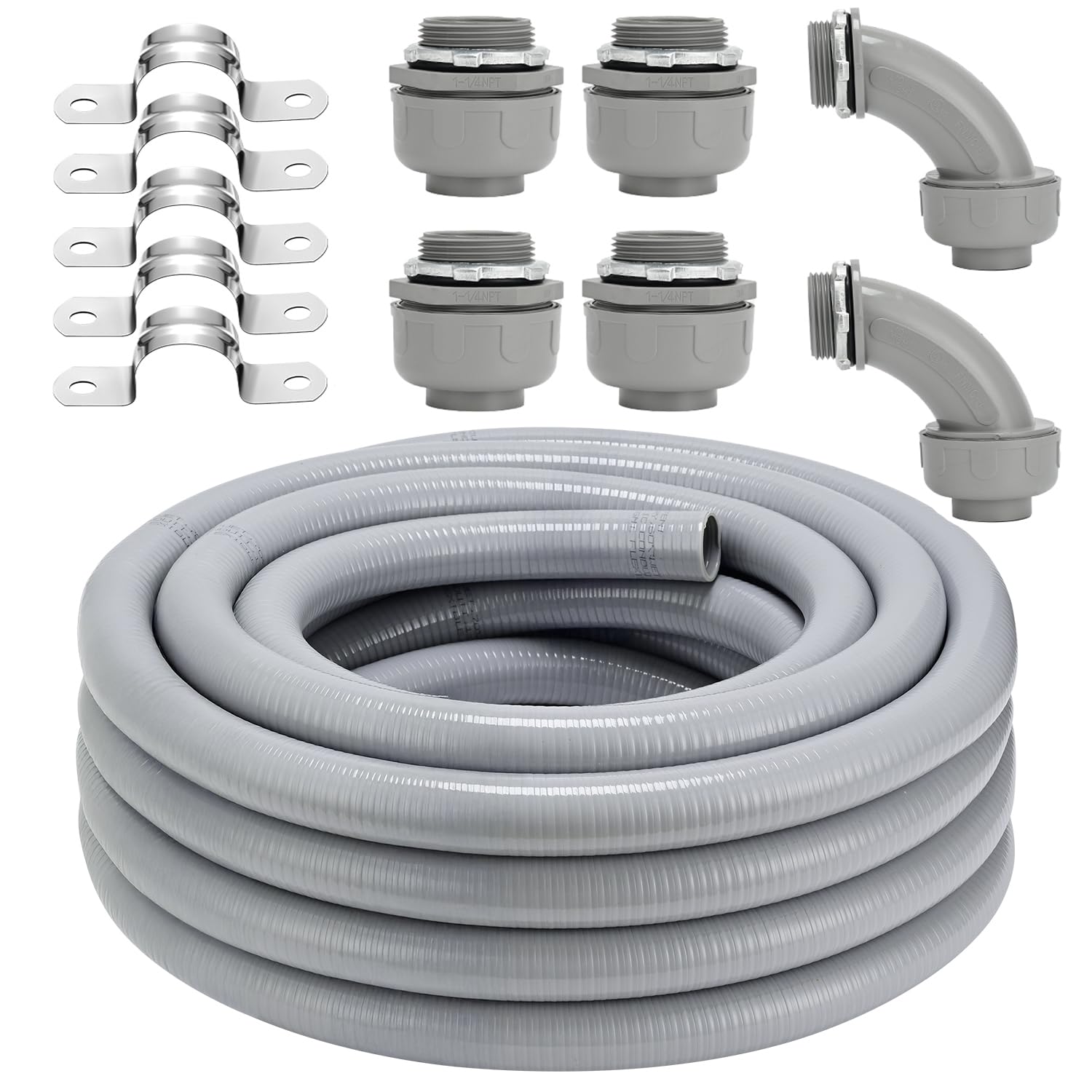 Conduit électrique extérieur étanche pour protéger vos câbles de climatisation et pompe