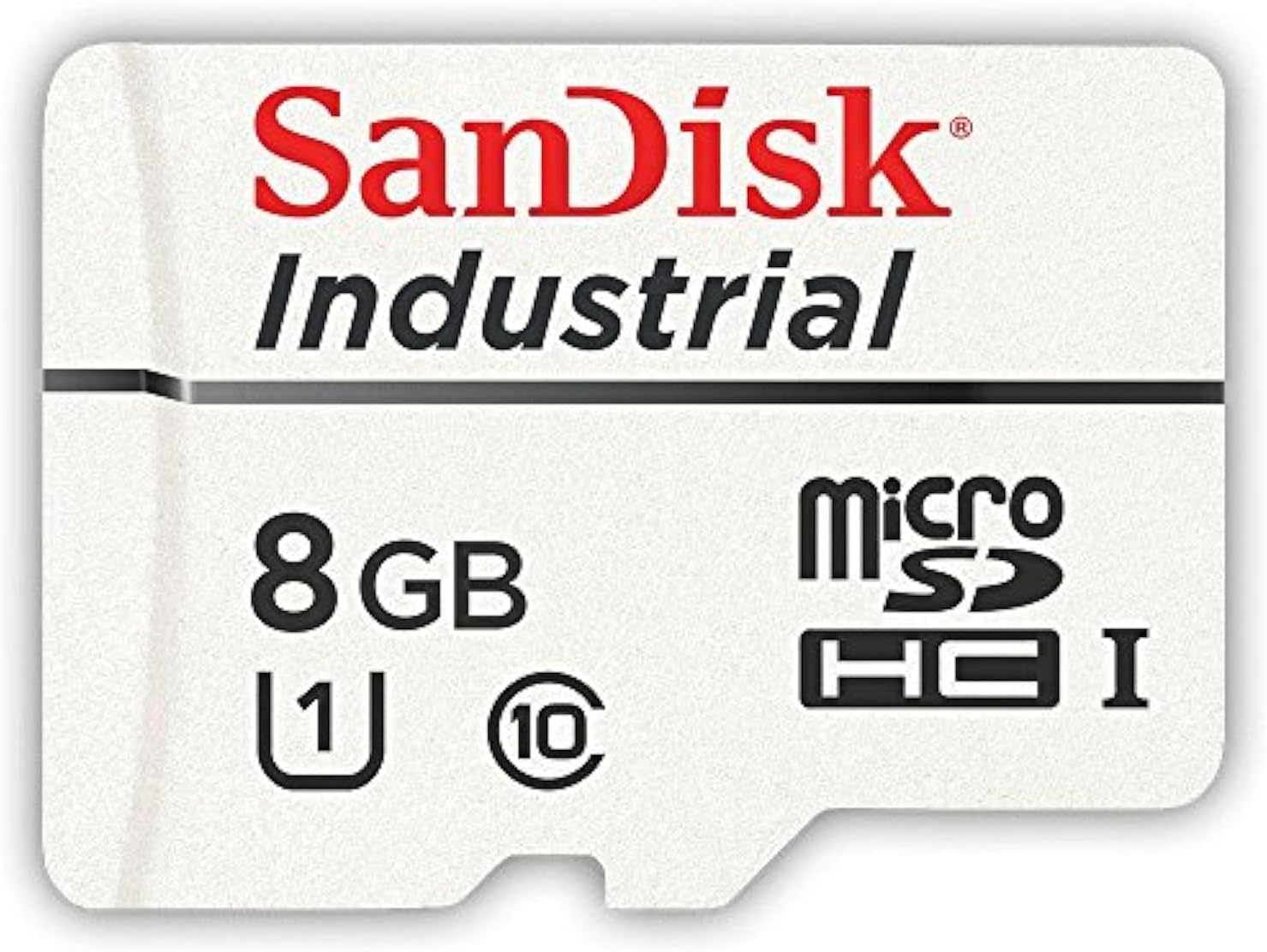 SanDisk Industrial MLC MicroSD SDHC UHS-I Class 10 SDSDQAF3-008G-I with SanDisk Adapter (8GB)