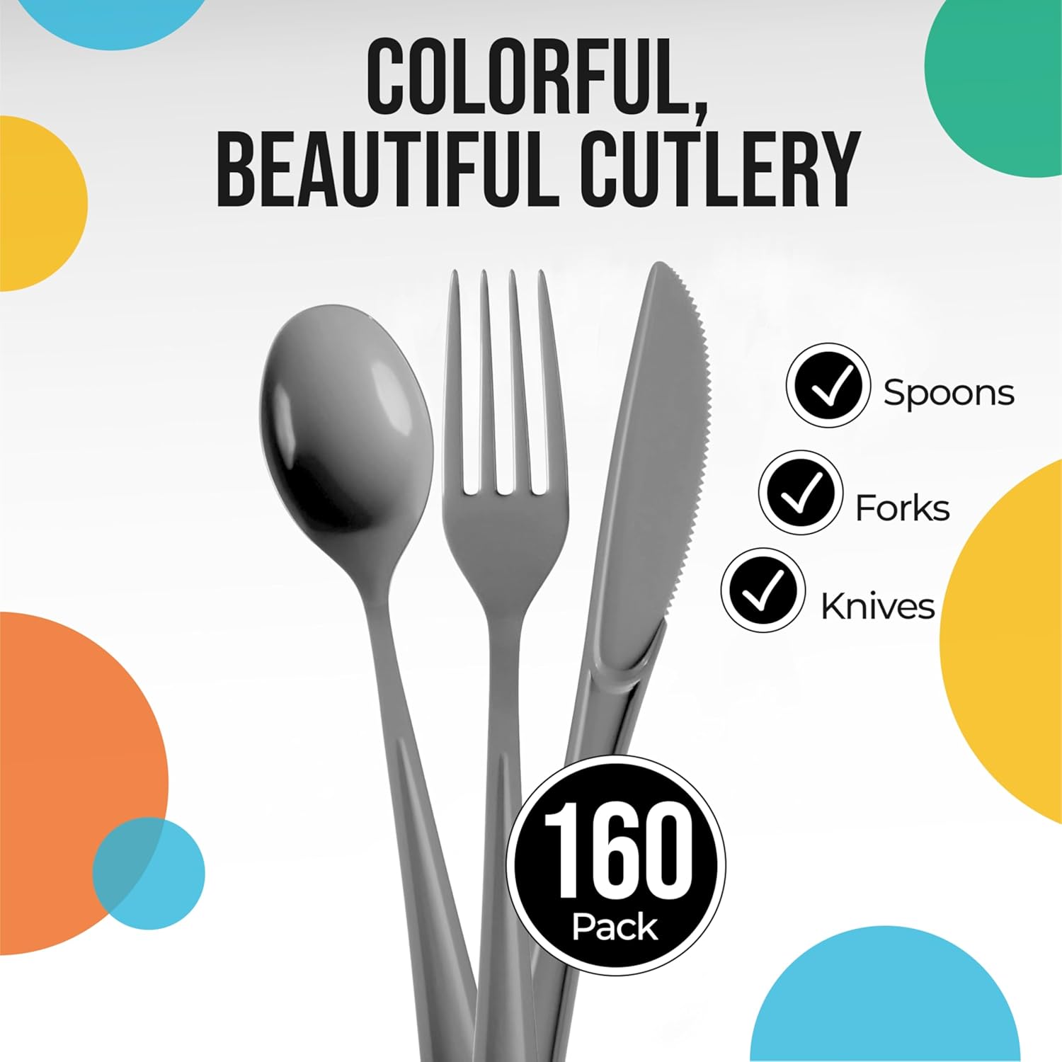 Sier Plastic Sierware Heavy Duty Sier Plastic Cutlery