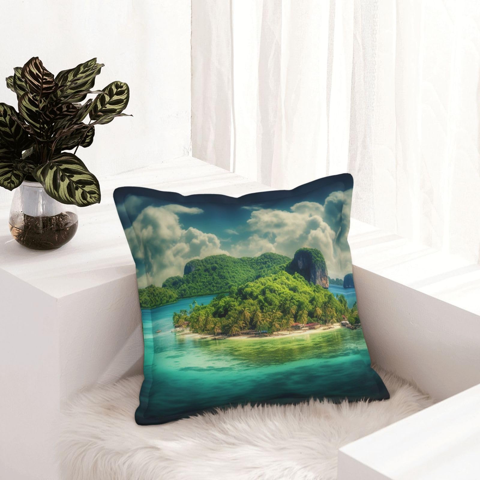 Housse de coussin lavable pour protéger et embellir le canapé