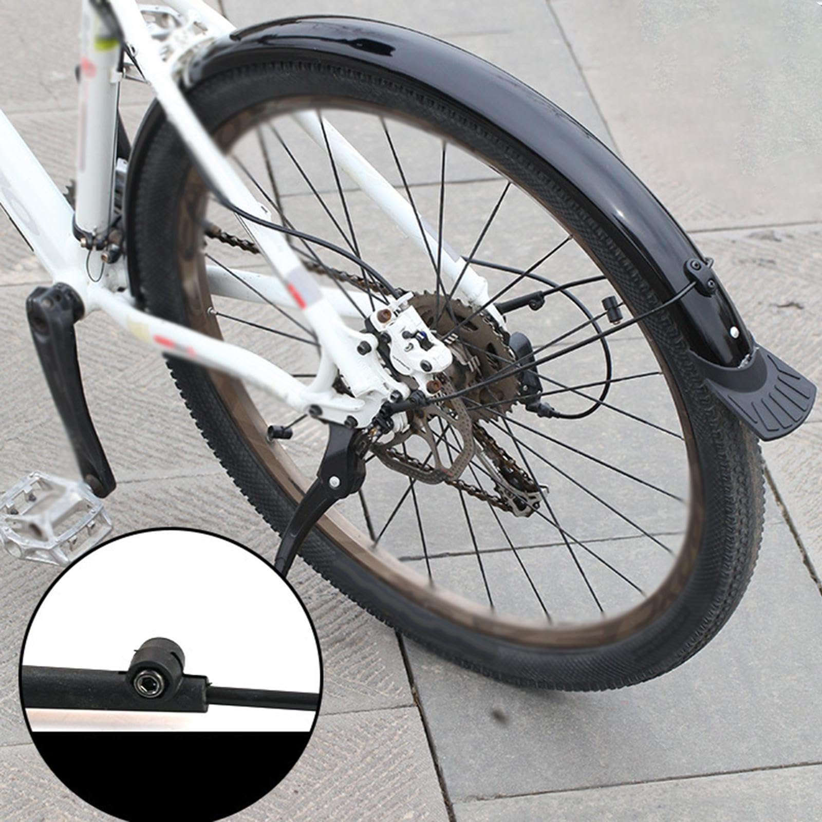 Fahrradschutzbleche Vorne Und Hinten für 26 Zoll Räder – Einfache Montage