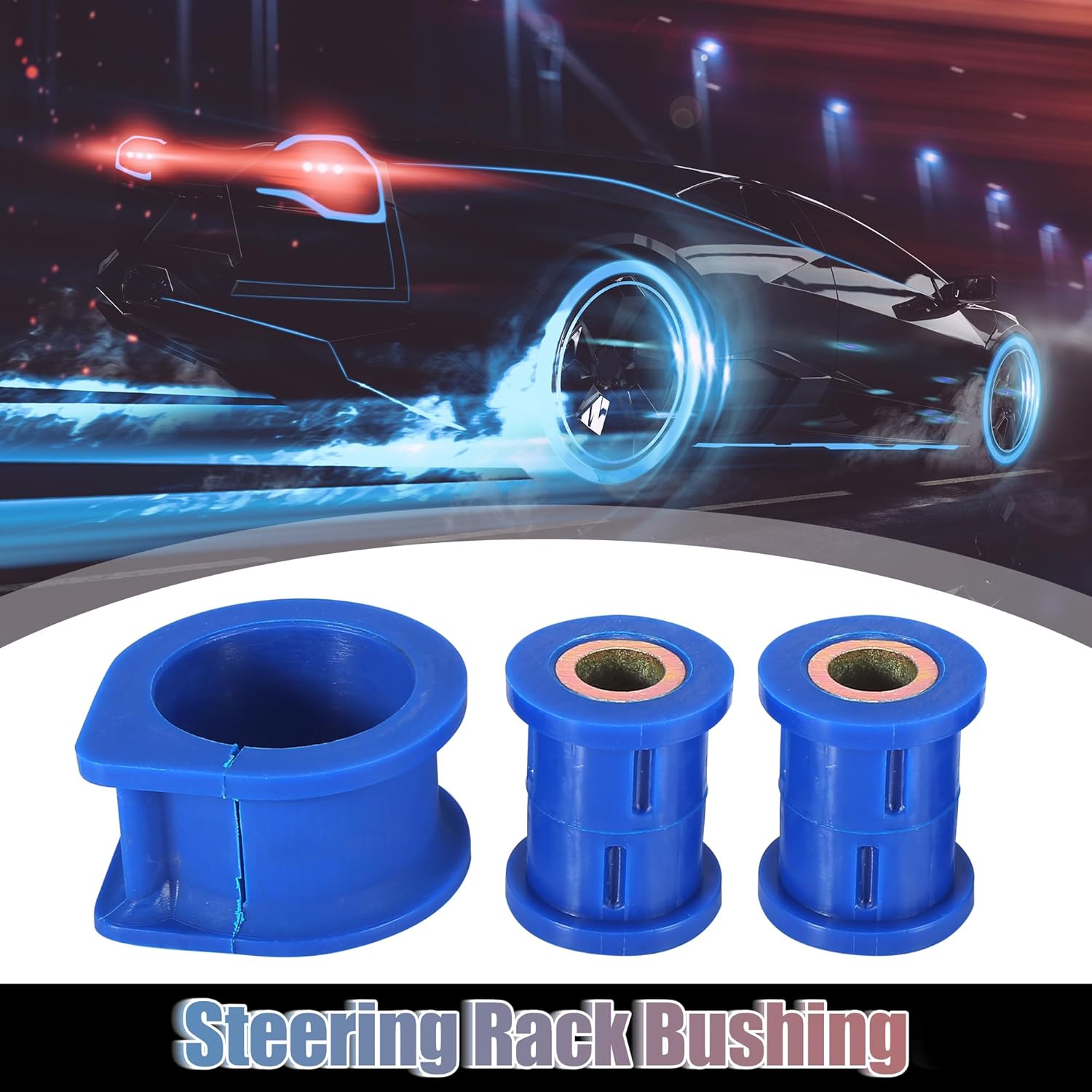 X AUTOHAUX Steering Rack Bushing Set Rack and Pinion Bushing for Nissan Titan Armada 2004-2013