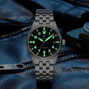 Amazon | ADDIESDIVE 自動腕時計 男性用 ステンレススチール NH35A