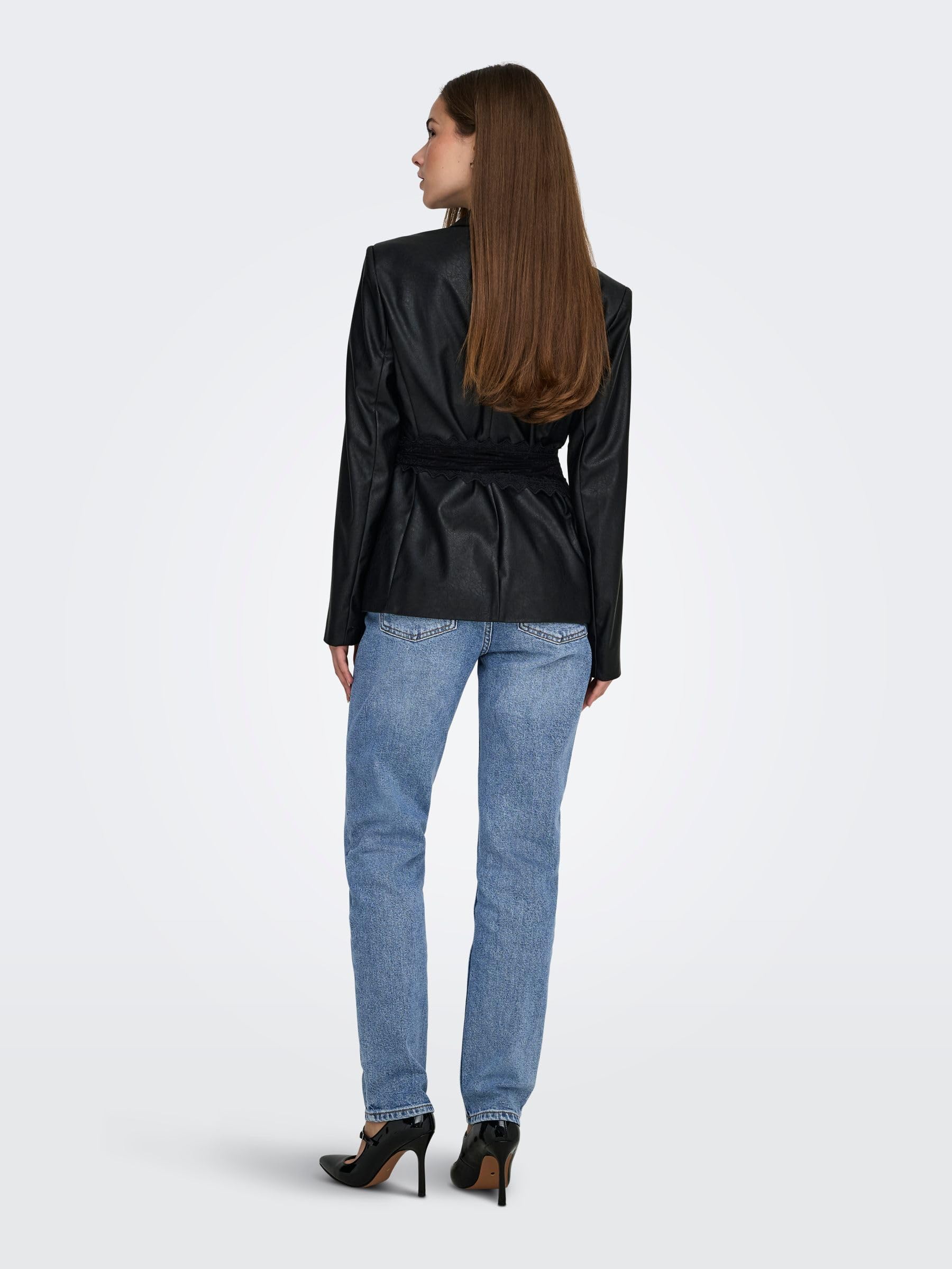 ONLY Straight Fit Jeans ONLEMILY High Waist Straight Fit Jeans
