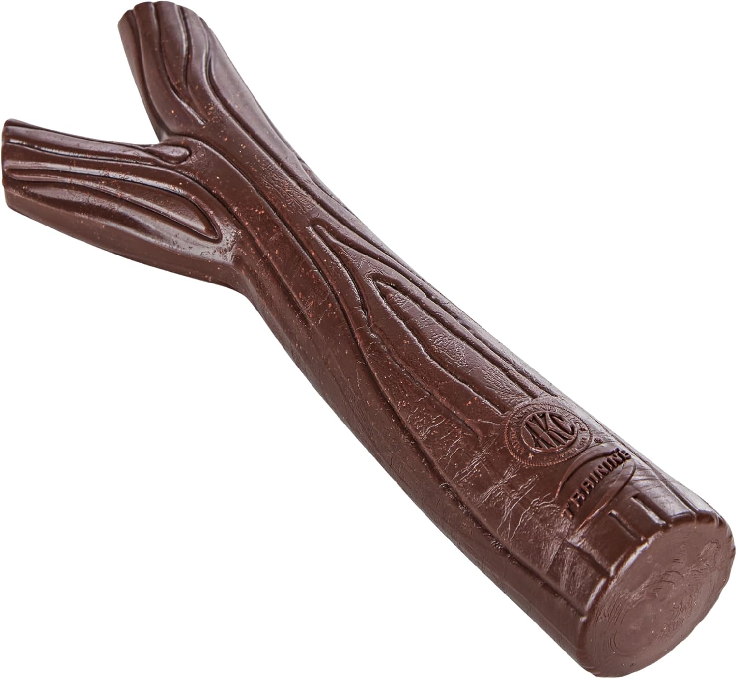 AKC Wood-Infused Chew Toy – Moderate Chewers Peanut Butter Scent Dental Health Support