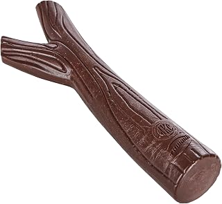 AMERICAN KENNEL CLUB AKC Training Wood-Infused Dog Chew Toy – Moderate Chewers, Durable & Long-Lasting, Peanut Butter Scented, Supports Dental Health – Multiple Shapes