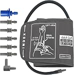Extra Large Blood Pressure Cuff, 22-52CM circumference-Replaceable cuff for home use BP Monitors,with 7 connectors, Adult Arm XL Blood Pressure Cuff