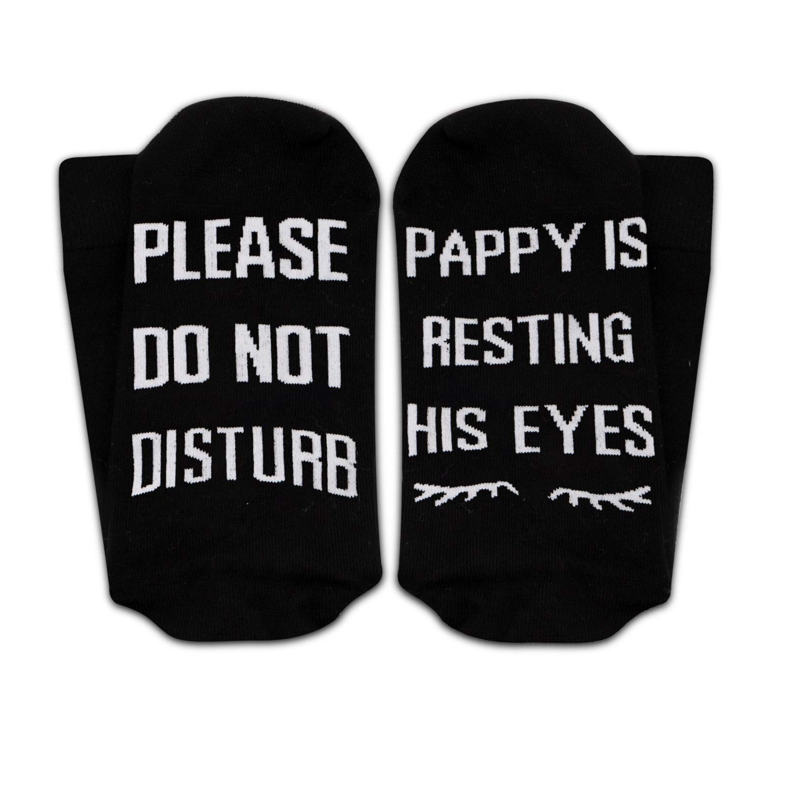 2PAIRS Pappy Gift Grandpa Gift If You Can Read This Pappy Is Resting His Eyes Funny Birthday Gifts Socks