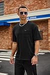 Rela Bota Mens Oversized T Shirts Athletic Lightweight Short Sleeve Casual Cotton Moisture Wicking Quick Dry Pocket Tee