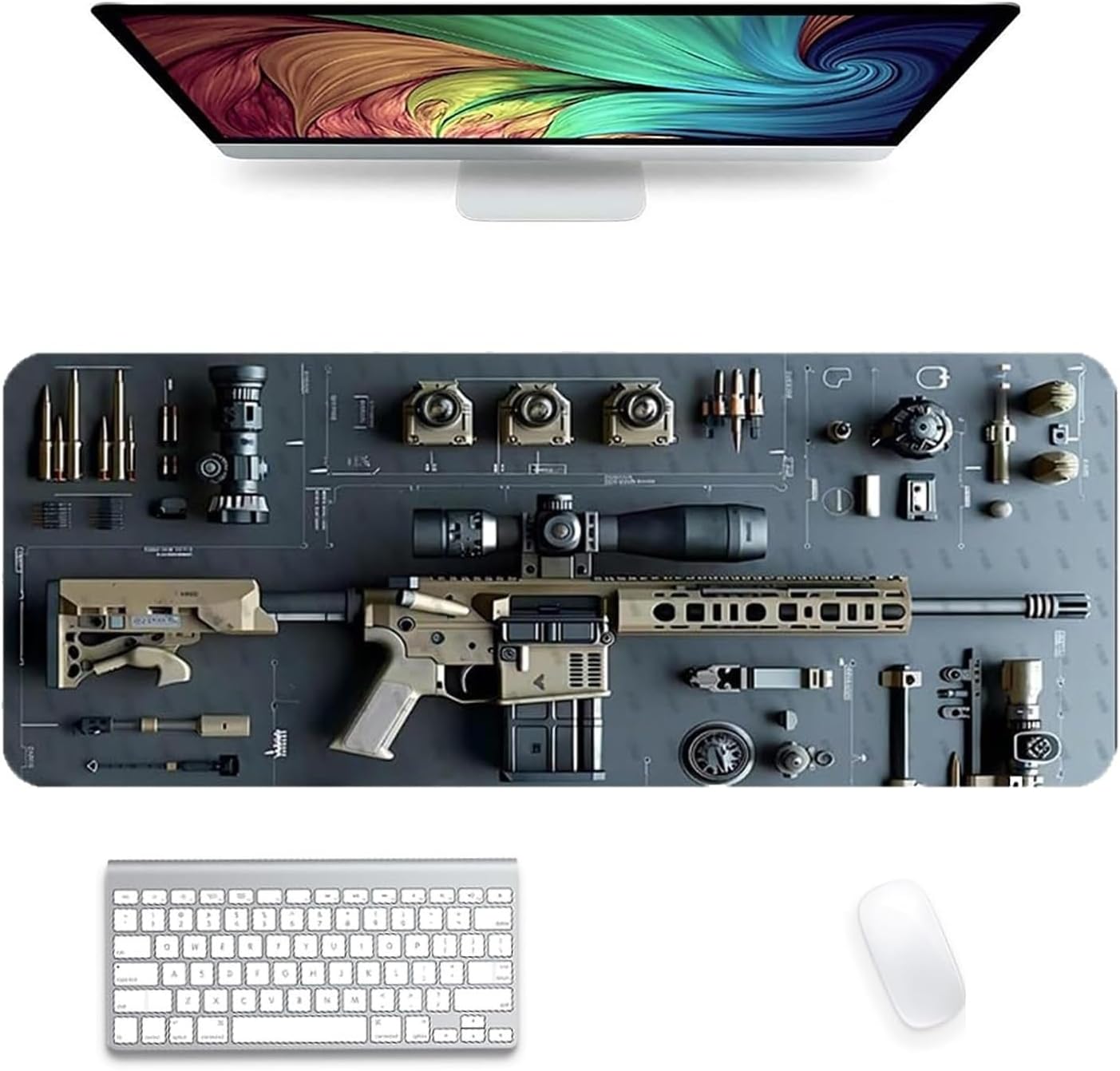 Cool Military Weapon Build Weapon Parts Display Large...