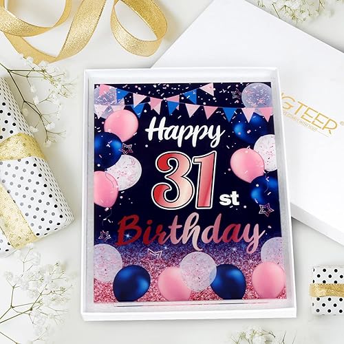 Miniatura 263 de LINGTEER Happy 11th Birthday Decorations, 2Pcs Black&Gold Stand Print Acrylic Table Centerpieces Backdrop Board- Cheers to 11 Years Old Fun Birthday