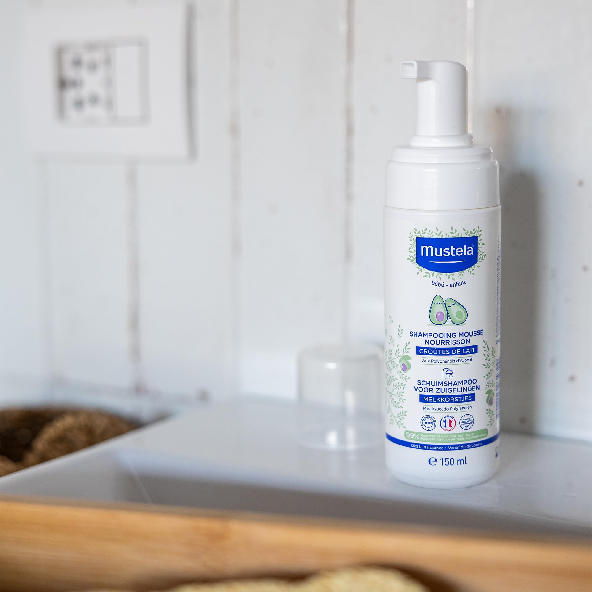 Mustela - Mustela Shampoo Mousse per Pelle Normale dei Bambini 150ml - 978545349