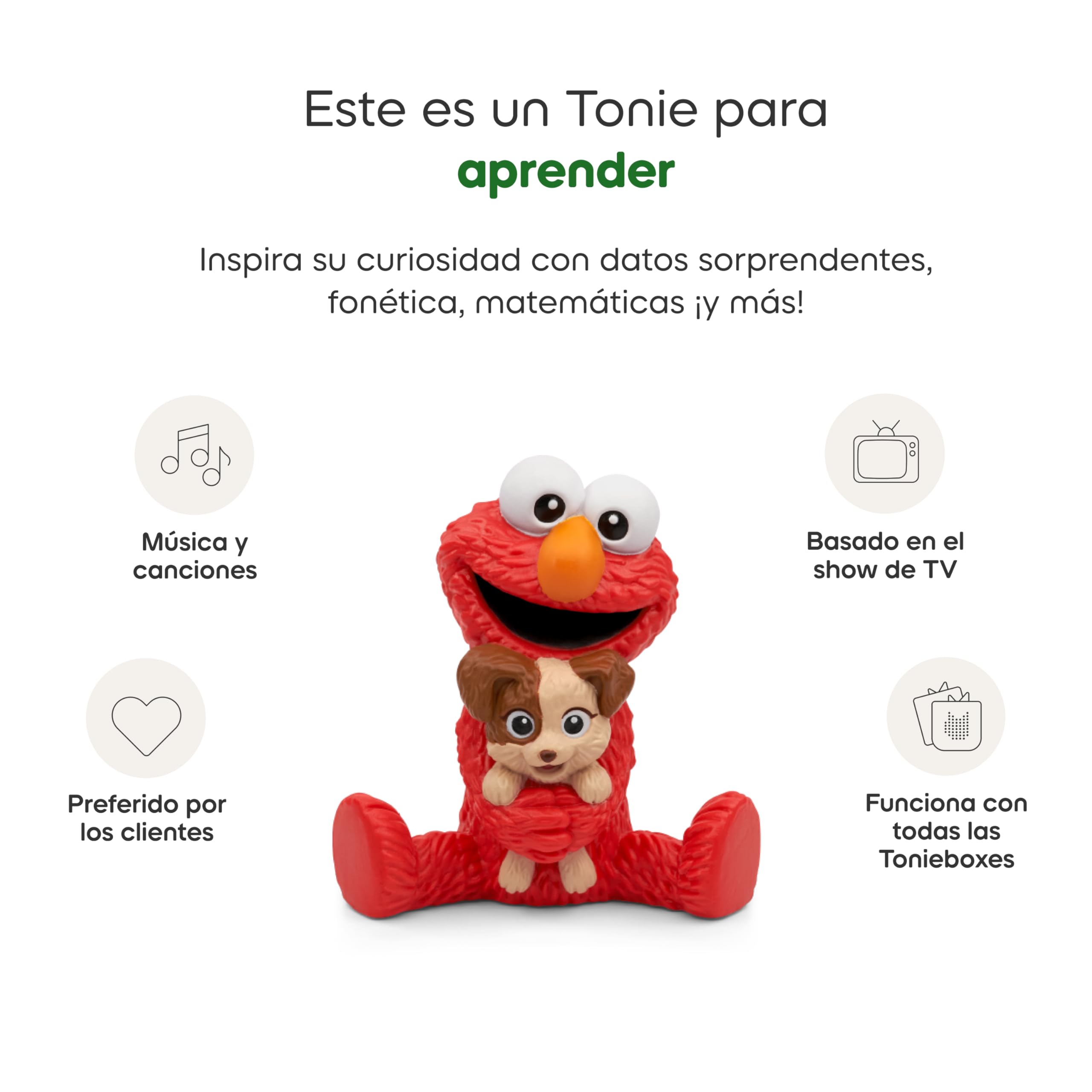 Tonies Elmo & Tango Audio Toy Figurka z Ulicy Sezamkowej [hiszpański]