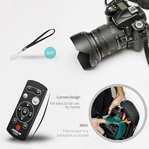 Miniatura 3 de Liberación del obturador inalámbrico remoto de la cámara para Nikon COOLPIX B600, A1000, P1000, Z50, reemplazar Nikon ML-L7